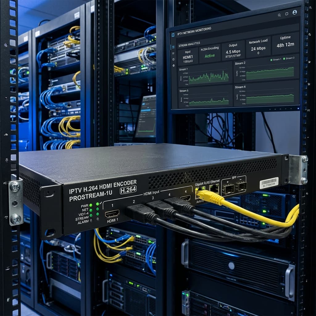 Technical Overview of H.264 HDMI IPTV Encoder Hardware for Seamless HD Video Distribution