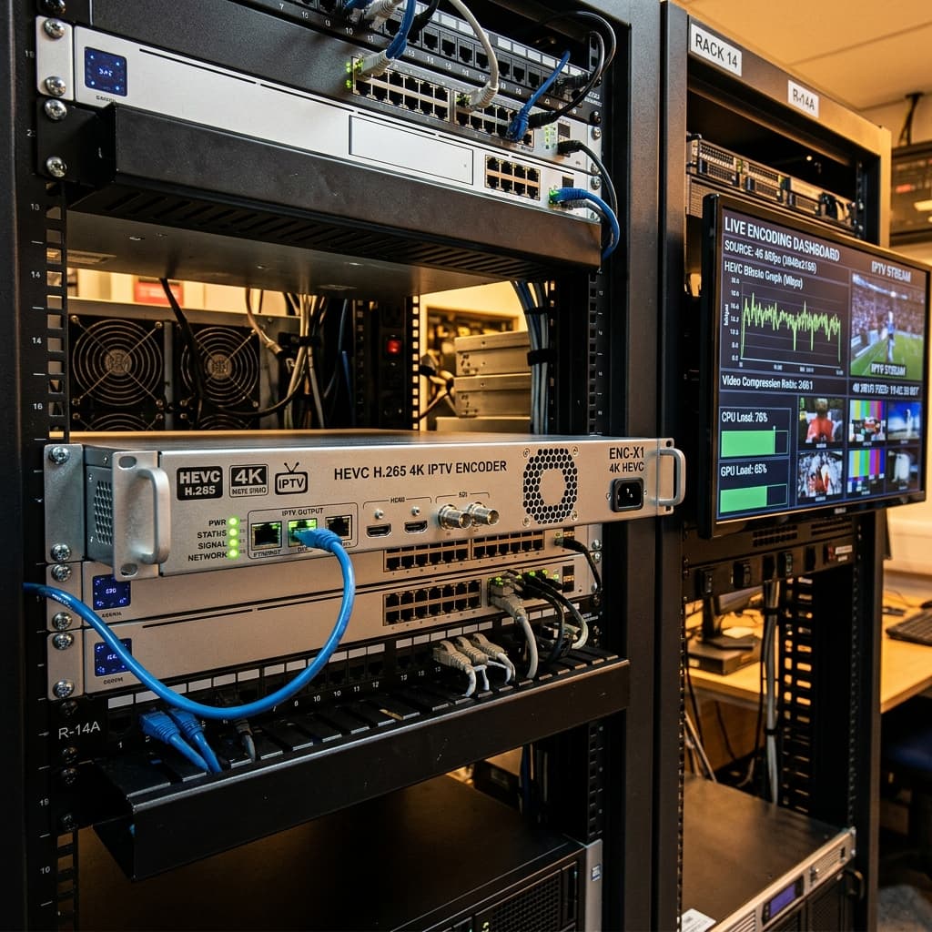 Technical Breakdown of 4K HEVC IPTV Encoder Hardware for Efficient Ultra High Definition Streaming