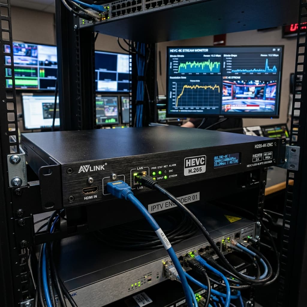 Technical Evaluation of HEVC HDMI IPTV Encoder Hardware for Efficient Ultra High Definition Video Delivery