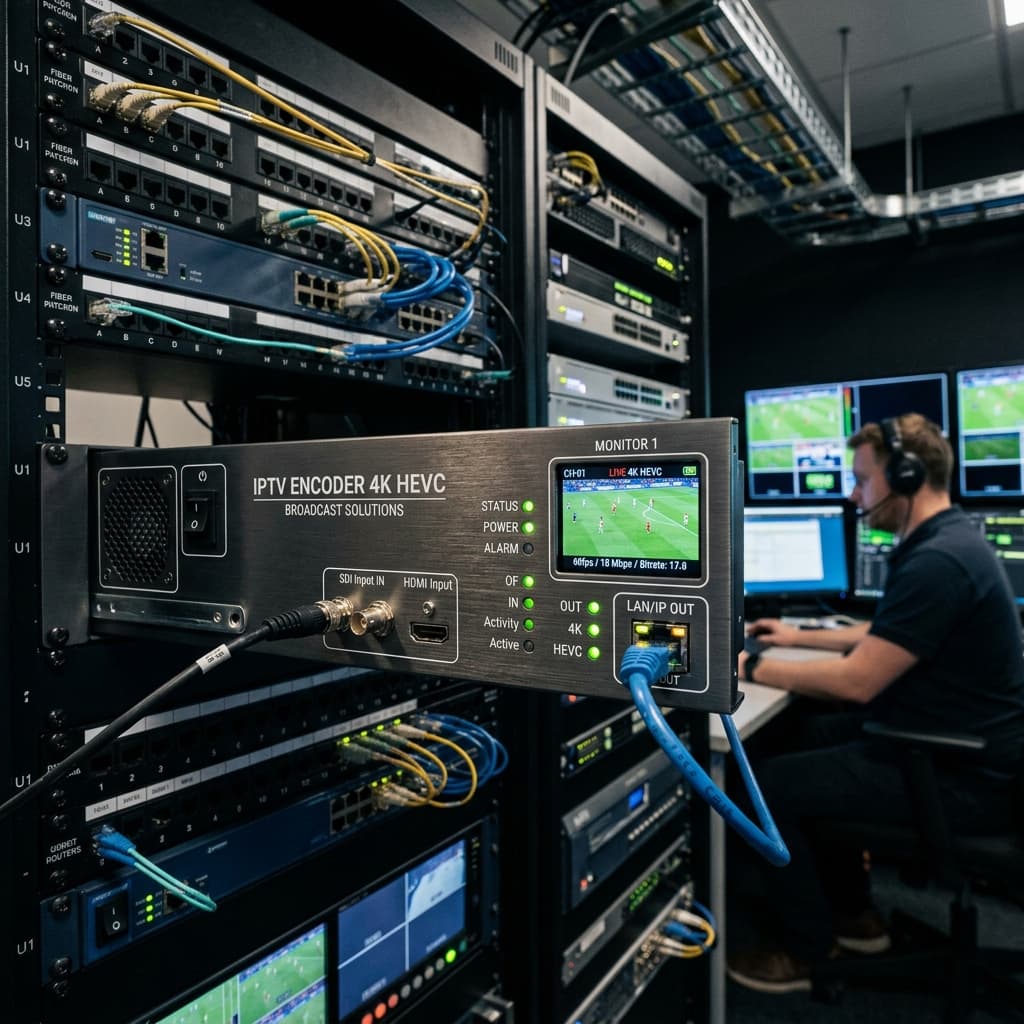 Comprehensive Technical Analysis of the IPTV Encoder 4K HEVC for High Performance Video Distribution