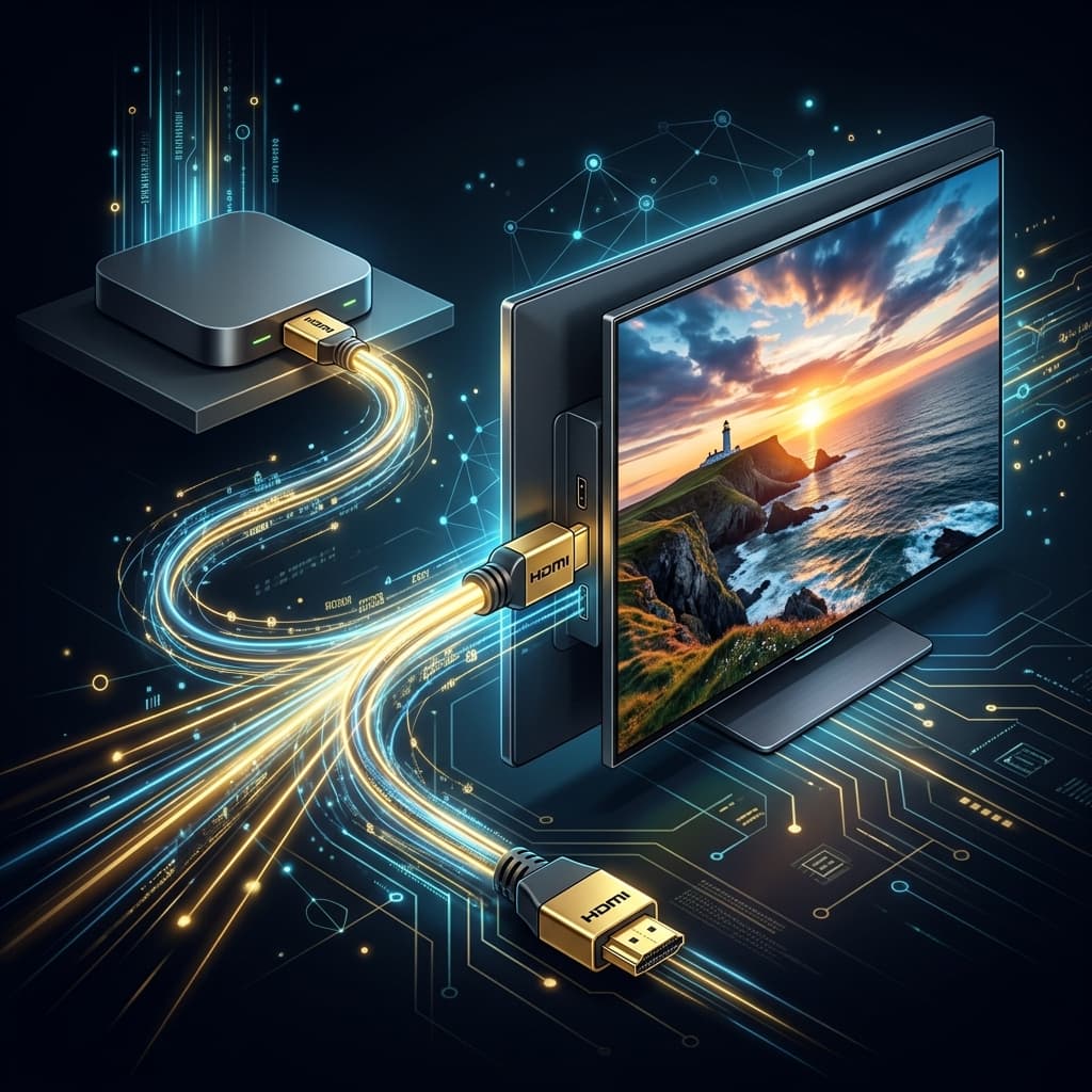 HDMI IPTV High Definition Connectivity and Modern Multimedia Streaming