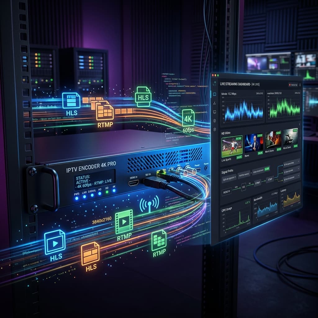 IPTV Encoder Technology Compression Protocols and Professional Streaming Explained