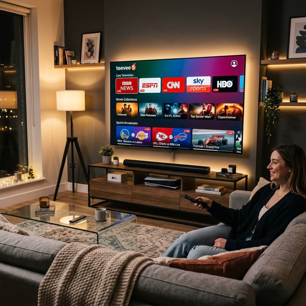Complete Teevee 5 IPTV Review 2026 Features Setup and Top 4K Alternatives