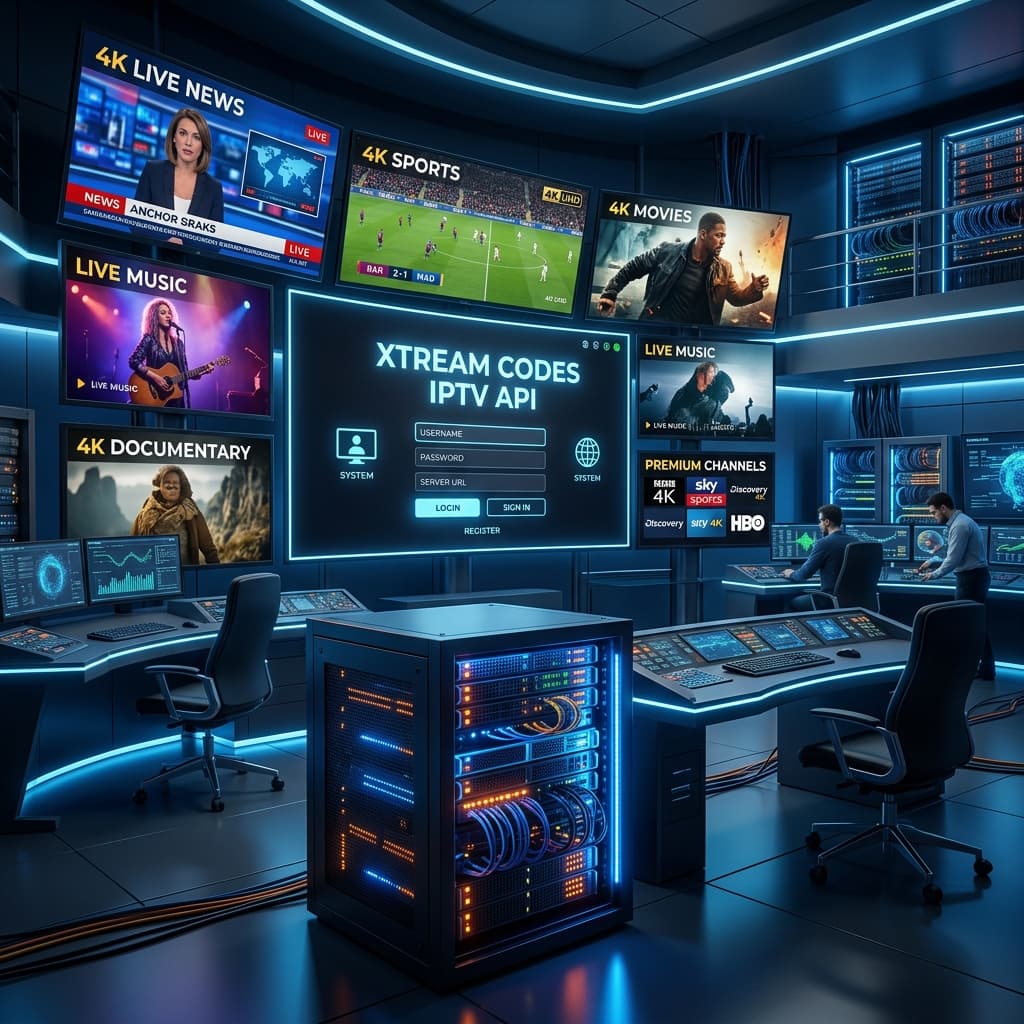 Xtream IPTV 2026 Complete Setup and Xtream Codes API Player Guide
